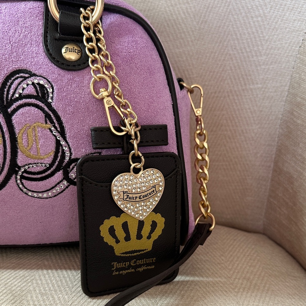 Rachel Zoe Glossy Black Clutch with Crystal Accents - Picture 11 of 16